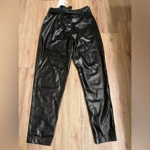 Akris punto faux leather pants